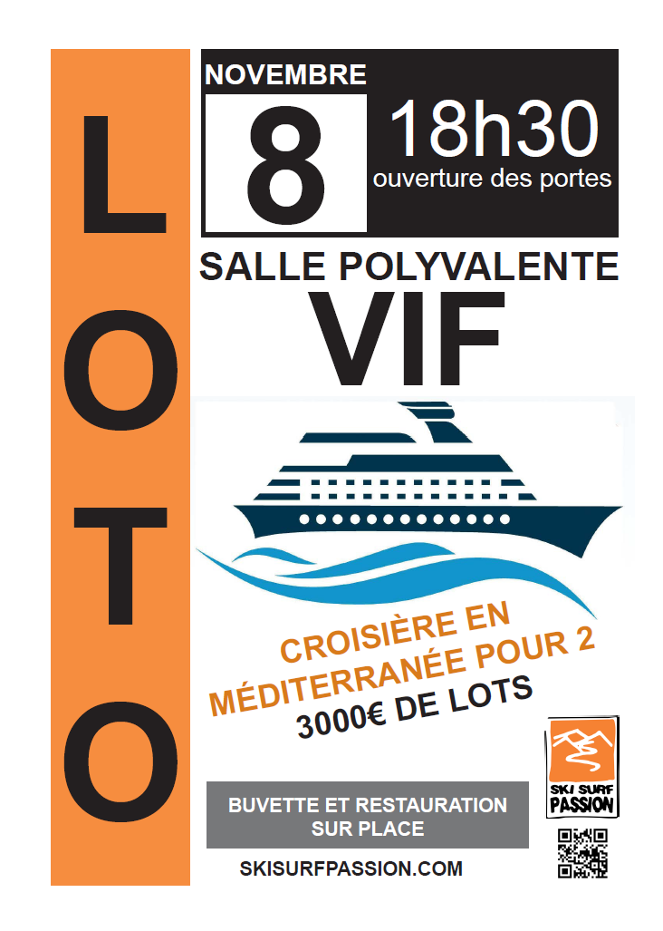 LOTO LE 08/11 - Venez nombreux !